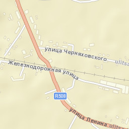 Znamensk Street Map