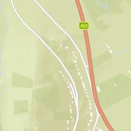 A66, Lake District National Park Information Street Map