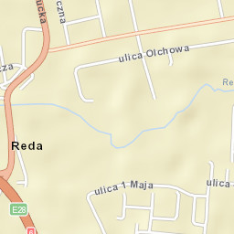 Reda Street Map