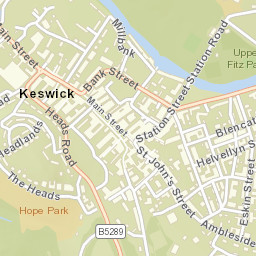 Keswick Street Map