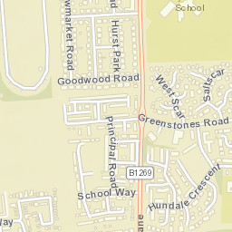 24 Epsom Road, Redcar, Redcar and Cleveland Street Map