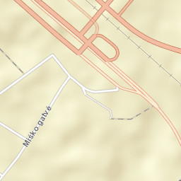 Baltoji Vokė Street Map