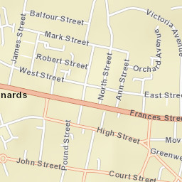 Newtownards Street Map