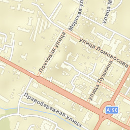 Gusev Street Map