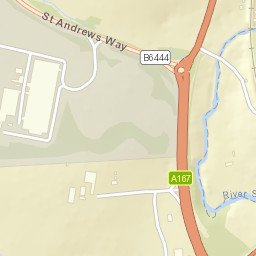 Saint Andrews Way, Newton Aycliffe, County Durham Street Map