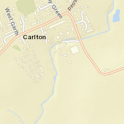 Carlton Street Map