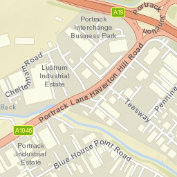 14, Stockton-on-Tees TS18 2RF, UK Street Map