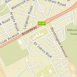 8 Broadway, Grangetown, Middlesbrough, Redcar and Cleveland T Street Map