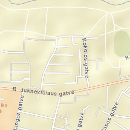 Marijampolė Municipality Street Map