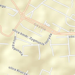 Pogórze Street Map