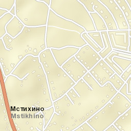 Mstikhino Street Map