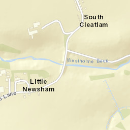 44 South Cleatlam, Darlington, County Durham  Street Map