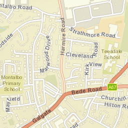 13 Montalbo Road, Barnard Castle, County Street Map