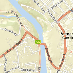 6A The Bank, Barnard Castle, Barnard Castle Street Map