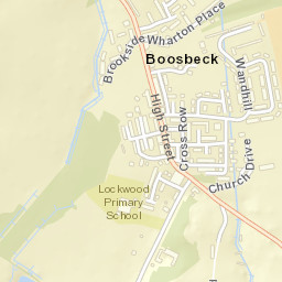 Boosbeck Street Map
