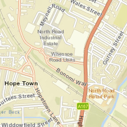 53 Edmund Street, Darlington DL1, UK Street Map