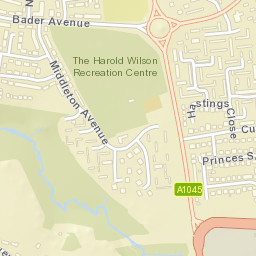 Thornaby-on-Tees Street Map