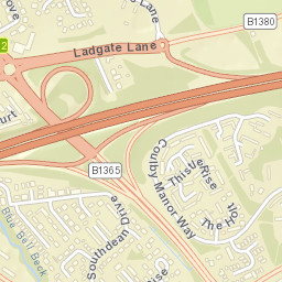 A1032, Middlesbrough TS5, UK Street Map
