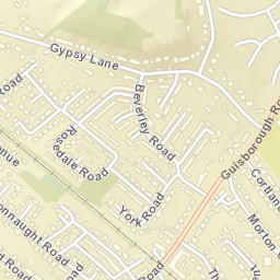 18 Beverley Road, Nunthorpe, Middlesbrough, Redcar and Clevel Street Map