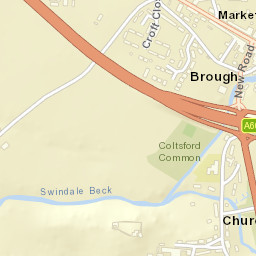 New Road, Kirkby Stephen, Cumbria CA17, UK Street Map