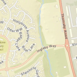 61 Hollybush Ave, Stockton-on-Tees TS17, UK Street Map
