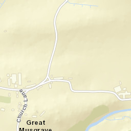 Church Lane, Kirkby Stephen, Cumbria CA17 Street Map