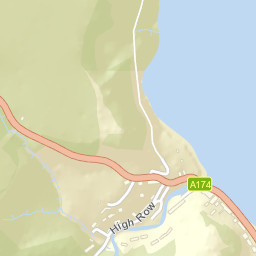 A174, Whitby, North Yorkshire YO21, UK Street Map