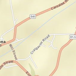Fintona Street Map