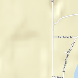 2717-2721 Horseshoe Bay Estates Street Map