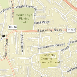 High Stakesby, High Stakesby Road (W-bound, Unmarked), Whitby Street Map