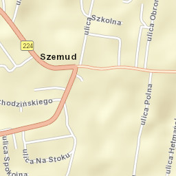 Szemud Street Map