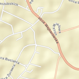 Koleczkowo Street Map
