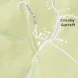 Station Road, Kirkby Stephen, Cumbria CA17 Street Map