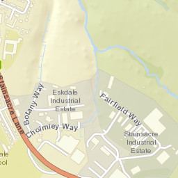 Stainsacre Ln, Whitby, North Yorkshire YO22, UK Street Map