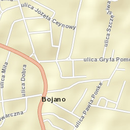 Bojano Street Map