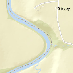 B1264, North Yorkshire, UK Street Map