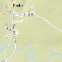 Danby Street Map