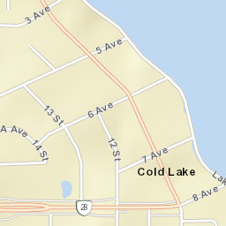 713 Lakeshore Drive, Cold Lake, AB T9M 1N1 Street Map