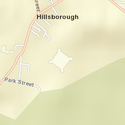 Hillsborough Street Map