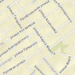 Zverinogolovskoye Street Map
