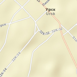 Ursk Street Map