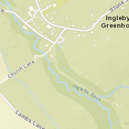 Ingleby Greenhow Street Map