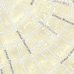 Yuzhnoural’sk Street Map