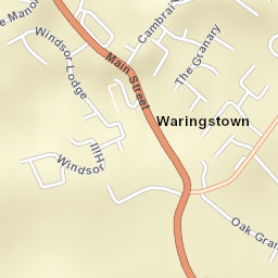 Waringstown Street Map