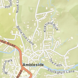 Ambleside Street Map