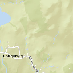 Ellers Brow, Lake District National Park Information Centre Street Map