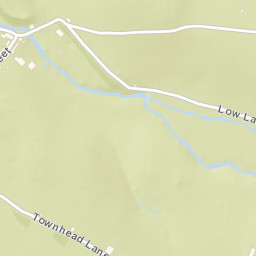 Ravenstonedale, o/s The Black Swan (W-bound, Unmarked), Kirkb Street Map