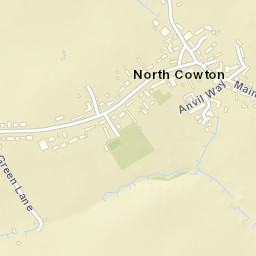 1 St Lukes Close, North Cowton, Northallerton, North Yorkshir Street Map