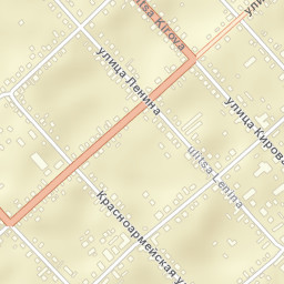 Krasnoslobodsk Street Map