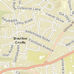 20-23 Fontenay Road, Richmond, North Yorkshire Street Map